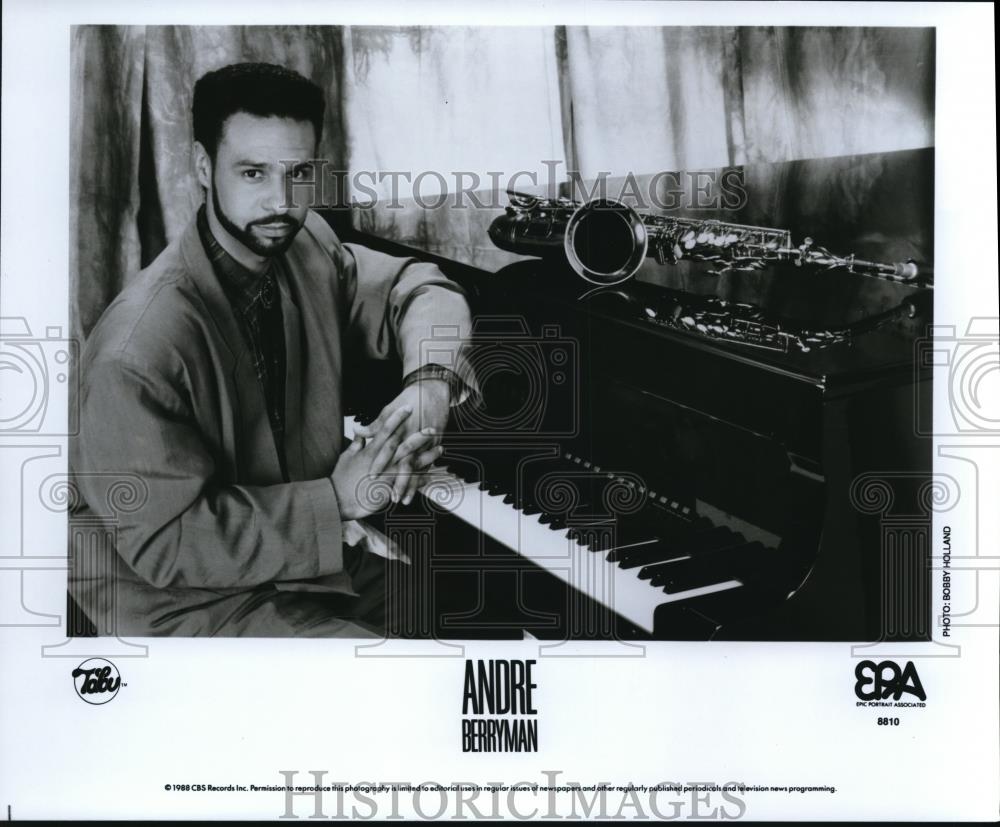 1989 Press Photo Andre Berryman Musician - cvp00690 - Historic Images