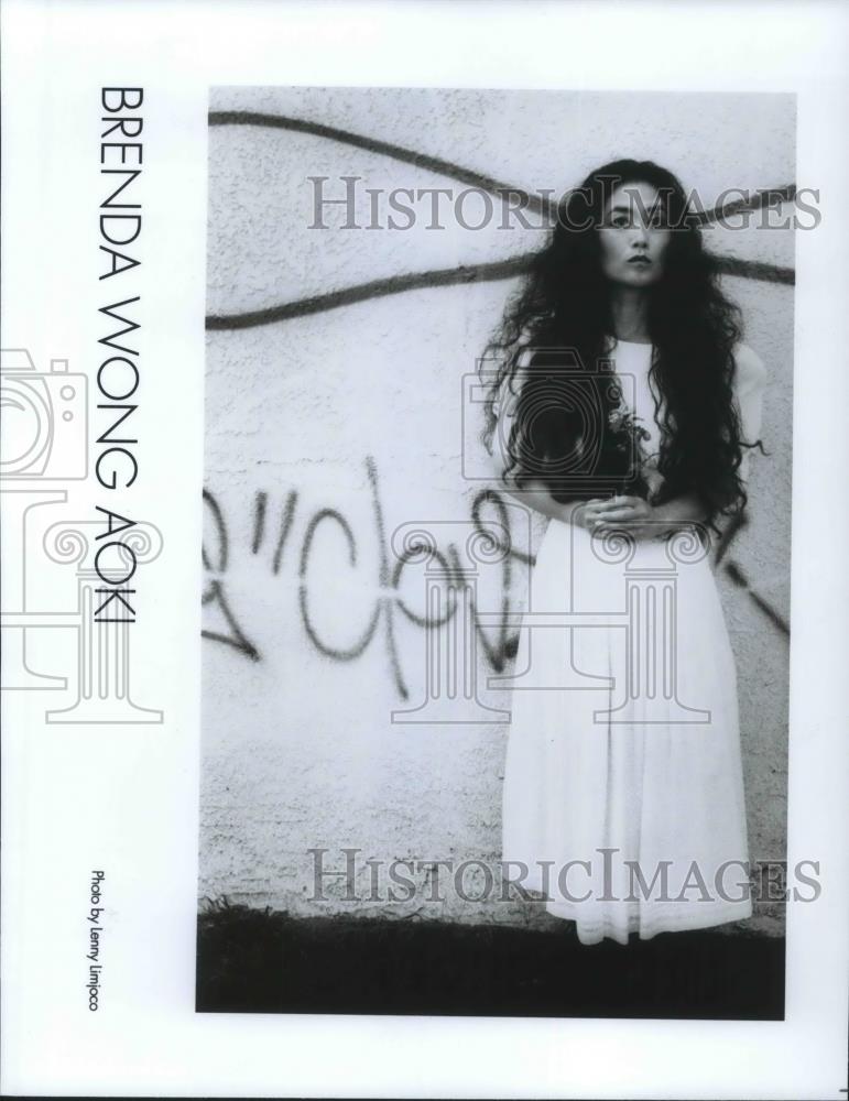 1993 Press Photo Brenda Wong Aoki performance artist - cvp08276 - Historic Images