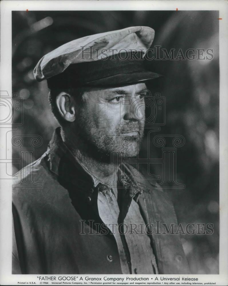 1964 Press Photo Cary Grant in Father Goose - cvp13941 - Historic Images