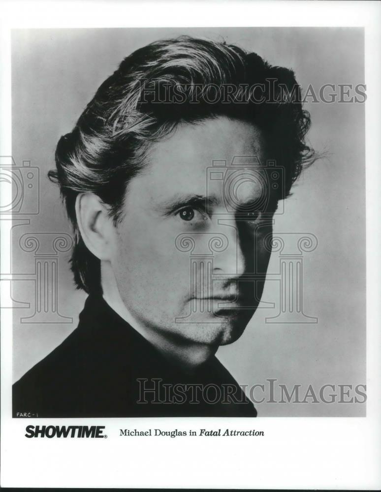 1988 Press Photo Michael Douglas in Fatal Attraction - cvp03827 - Historic Images
