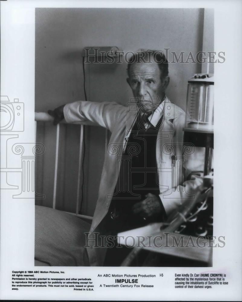 1984 Press Photo Hume Cronyn in Impulse - cvp18865 - Historic Images