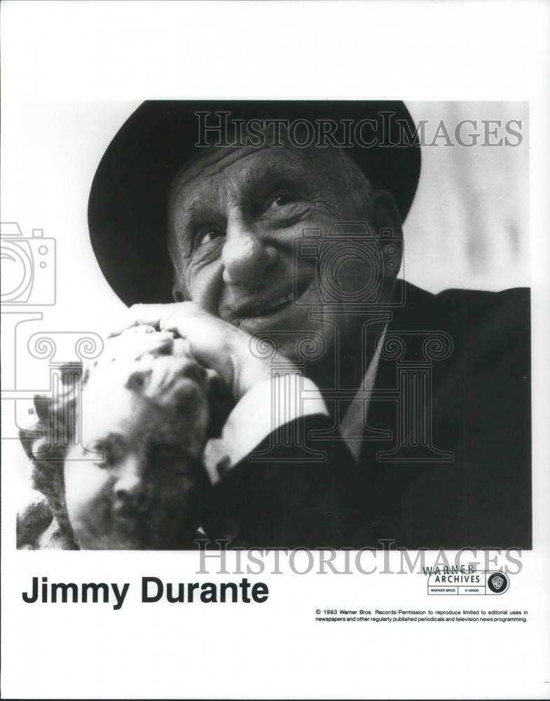 1995 Press Photo Jimmy Durante Actor Comedian Entertainer Singer - cvp04117 - Historic Images