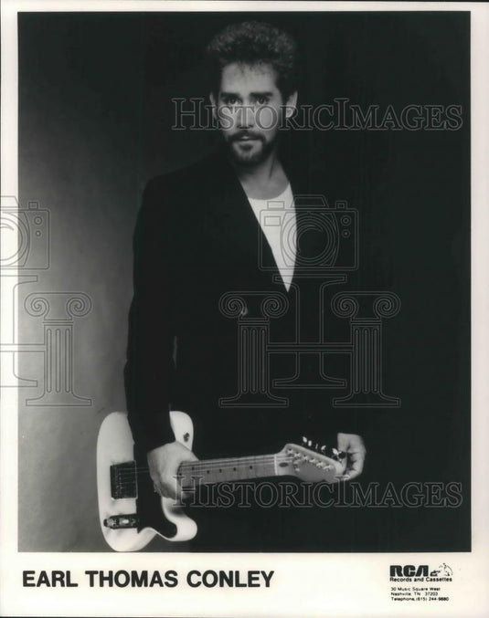 1986 Press Photo Earl Thomas Conley - cvp07131 - Historic Images