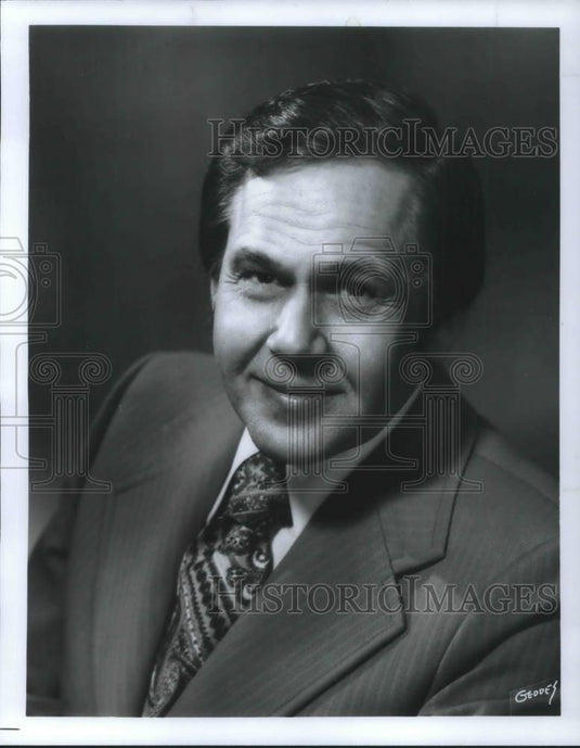 Press Photo Del Donahoo TV Reporter Del's Folks on WKYC-TV Cleveland - cvp03707 - Historic Images