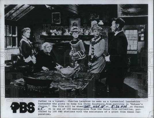 1978 Press Photo Charles Laughton in Hobson's Choise - cvp12530 - Historic Images