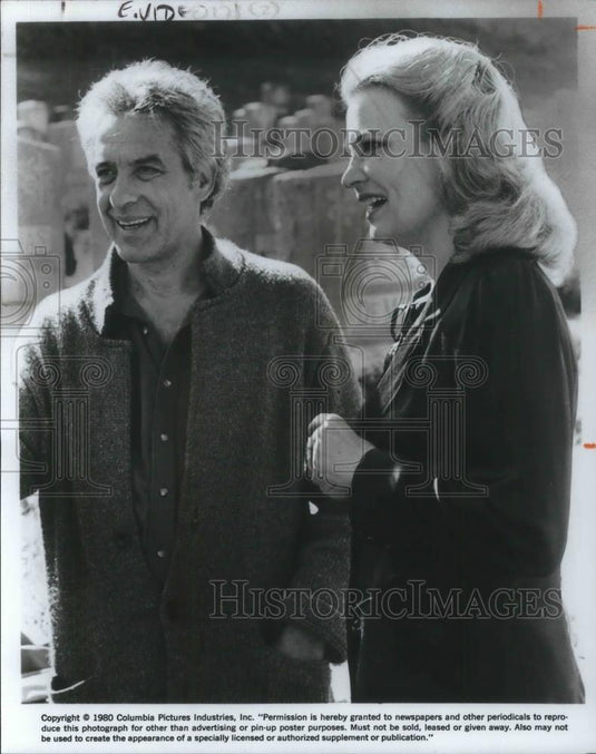 1980 Press Photo John Cassavetes & Gena Rowlands - cvp07855 - Historic Images