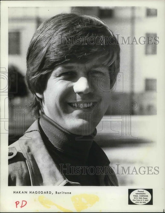 Press Photo Hakan Hagegard Baritone - cvp17836 - Historic Images