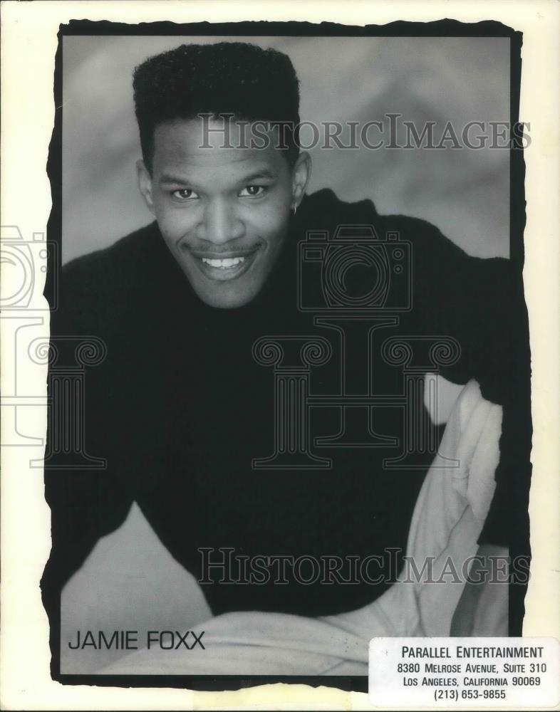 1992 Press Photo Jamie Foxx Actor Producer Writer - cvp13385 - Historic Images