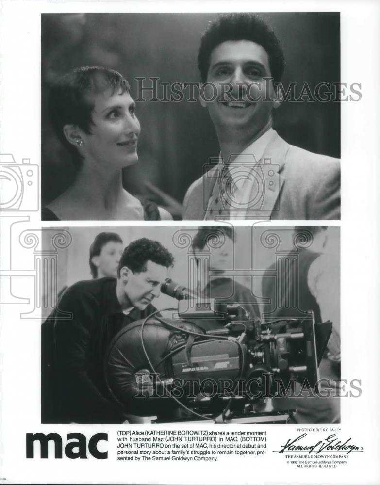 1994 Press Photo Katherine Borowitz and John Turturro star in Mac - cvp09990 - Historic Images
