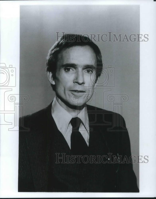 1980 Press Photo Dick Cavett host of Time Was HBO Series - cvp07232 - Historic Images