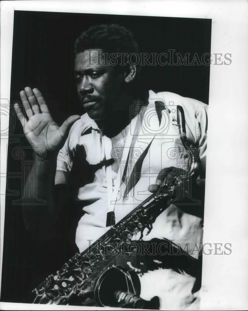 1983 Press Photo Clarence Clemmons - cvp05362 - Historic Images