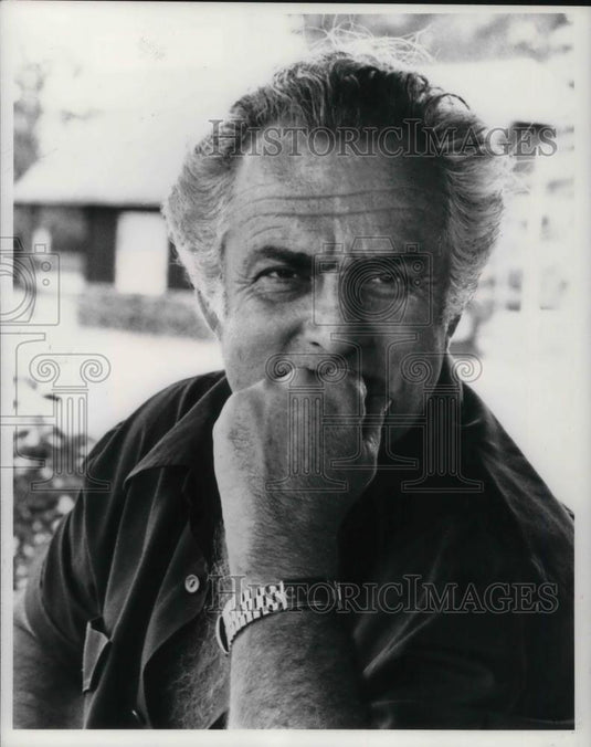 1973 Press Photo Robert Halmi Director in Kenya for Visit to a Chief's Son Movie - Historic Images