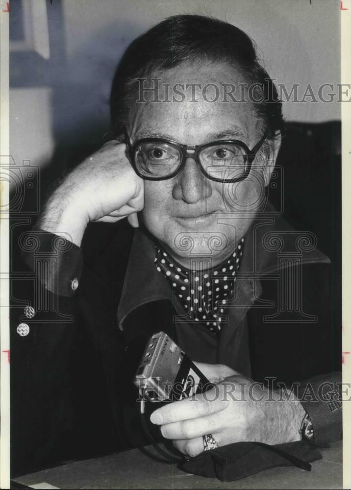 1979 Press Photo Steve Allen Comedian Actor TV Personality Musician Composer - Historic Images