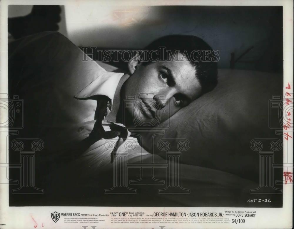 1967 Press Photo George Hamilton in Act One - cvp16385 - Historic Images