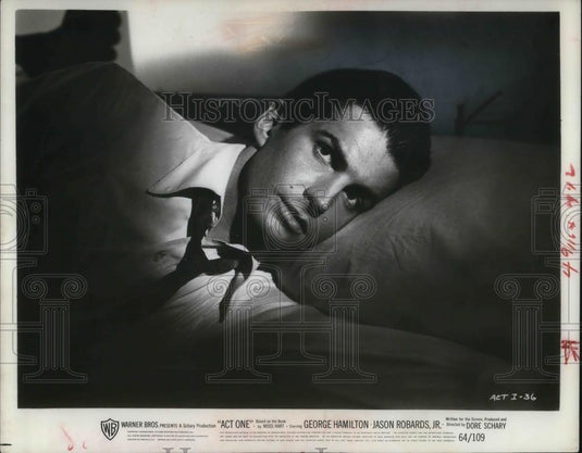 1967 Press Photo George Hamilton in Act One - cvp16385 - Historic Images