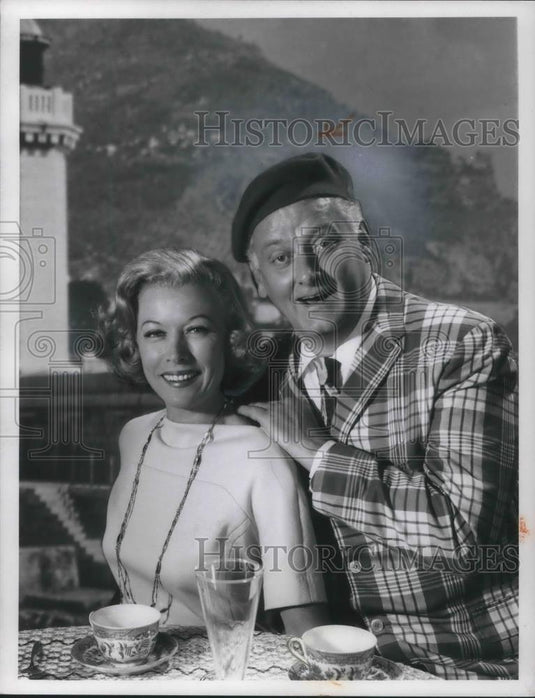 1966 Press Photo Jane Kean & Art Carney - cvp07122 - Historic Images