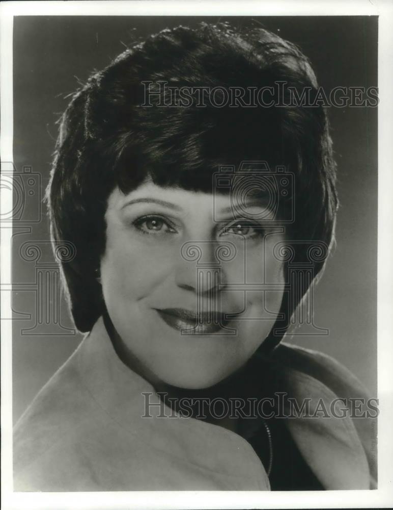 1986 Press Photo Kaye Ballard in "Hey Ma" - cvp02657 - Historic Images