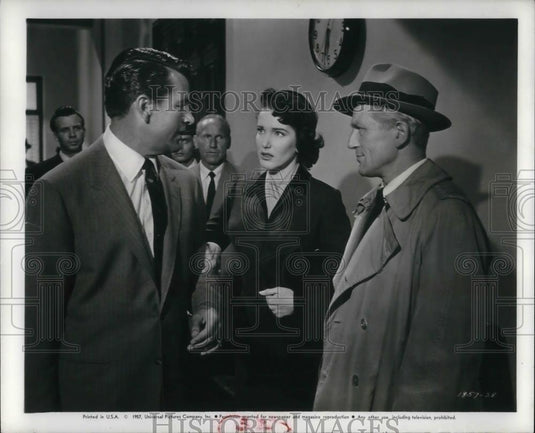1969 Press Photo Julie Adams Charles McGraw Richard Egan Slaughter 10th Avenue - Historic Images