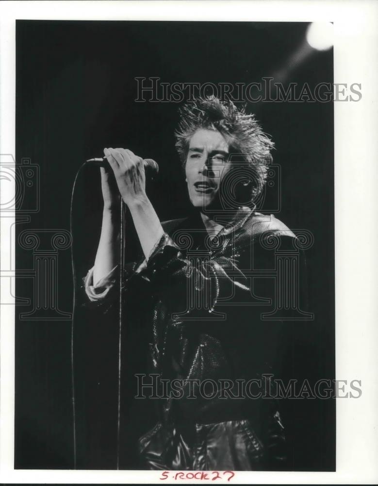 1987 Press Photo Richard Butler Lead Singer of the Psychedelic Furs Band - Historic Images
