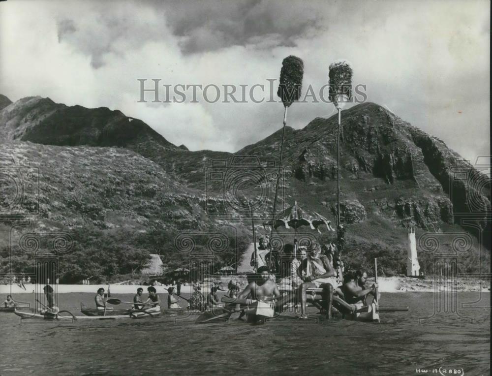 1967 Press Photo Scene from Hawaii - cvp10253 - Historic Images