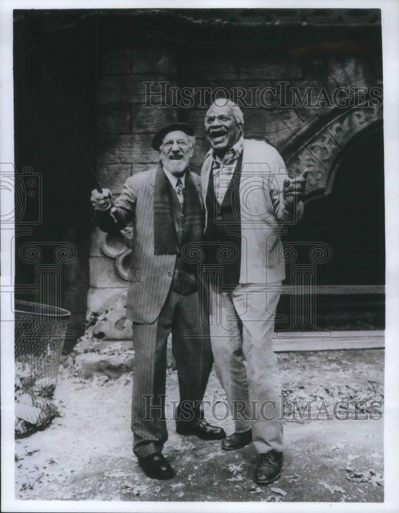 1987 Press Photo Ossie Davis &amp; Jack Klugman in I&#39;m not Rappaport - cvp06450 - Historic Images