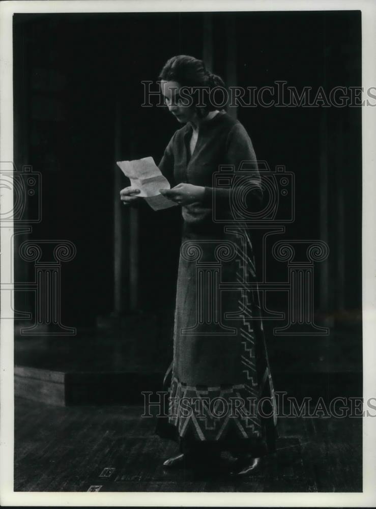 1971 Press Photo Pat Galloway as Lady Macbeth - cvp17687 - Historic Images