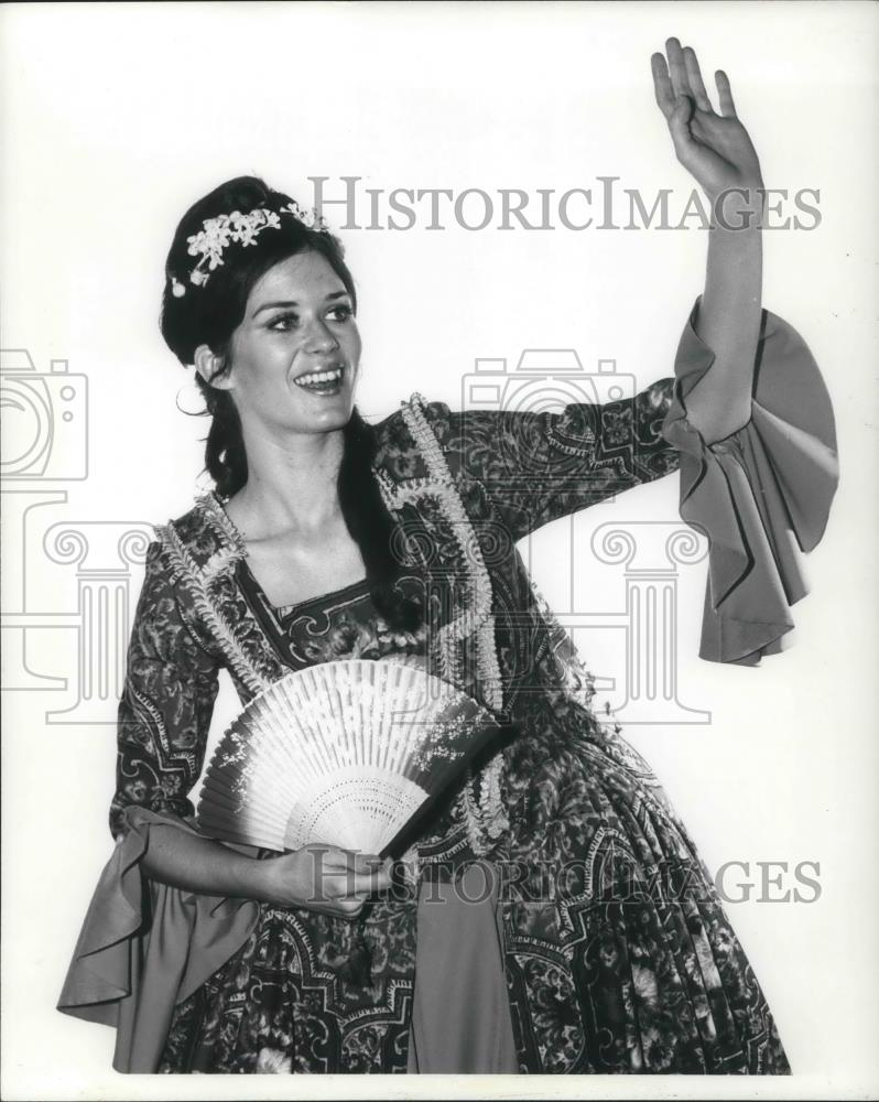 1972 Press Photo Brenda Curtis Actress - cvp01505 - Historic Images