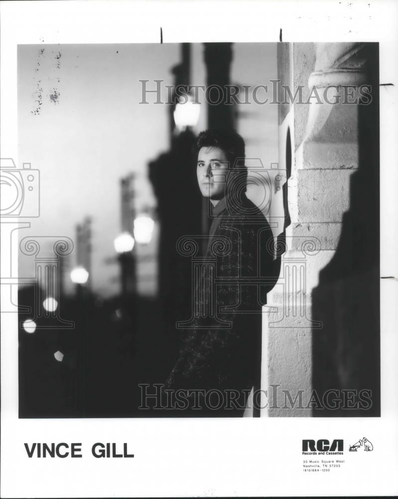 1989 Press Photo Vince Gill - cvp13777 - Historic Images