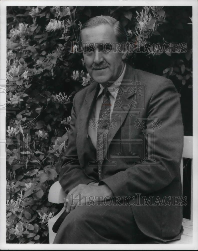 1970 Press Photo Roy Hay, Gardening Correspondent For London Times - cvp16128 - Historic Images