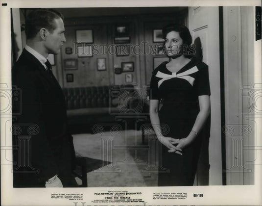 1960 Press Photo Ina Balin in From The Terrace - cvp15079 - Historic Images
