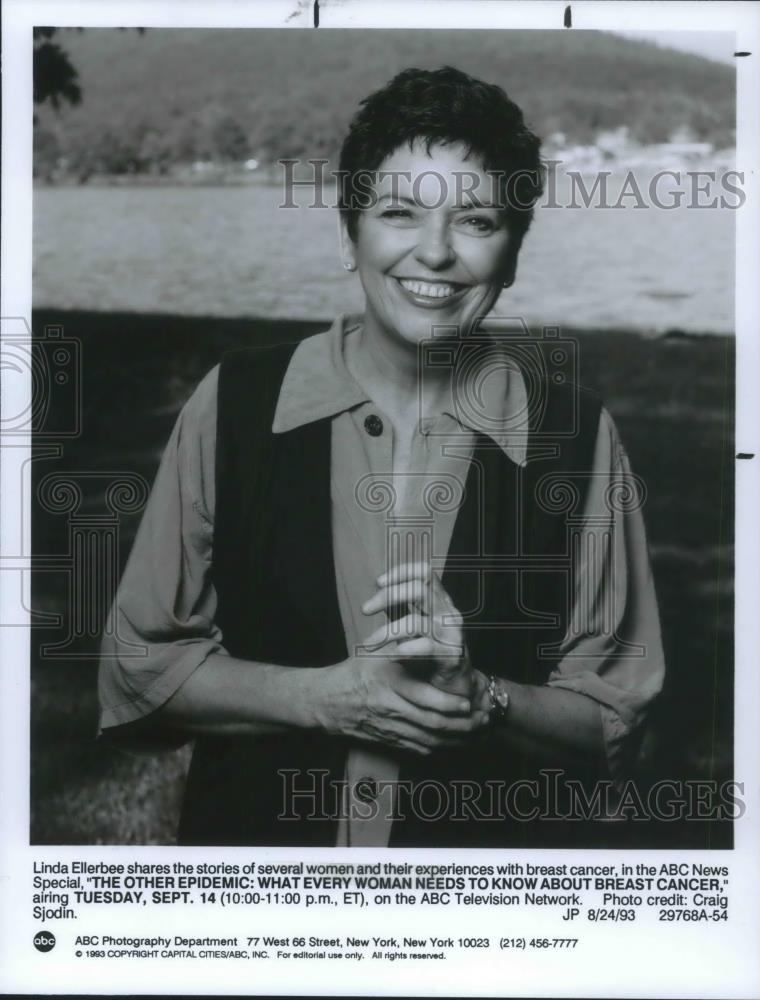 1997 Press Photo Linda Ellerbee Hosts The Other Epidemic What Every Woman - Historic Images