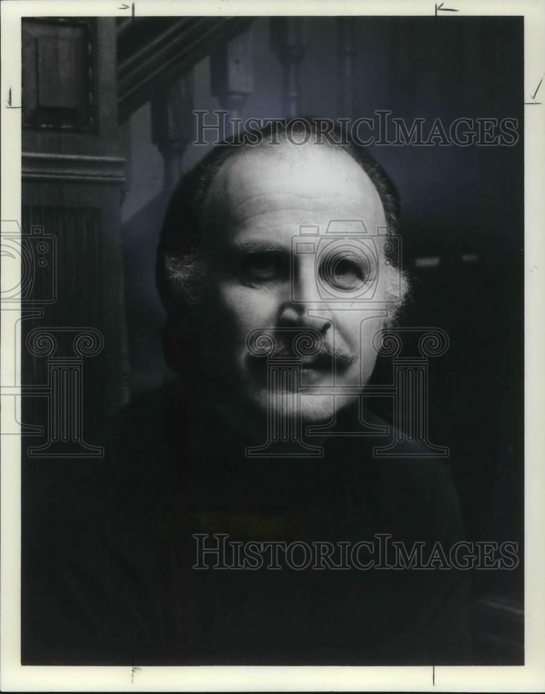 1982 Press Photo Norman Ayrton Guest Director Theater and Dance Program Oberlin - Historic Images