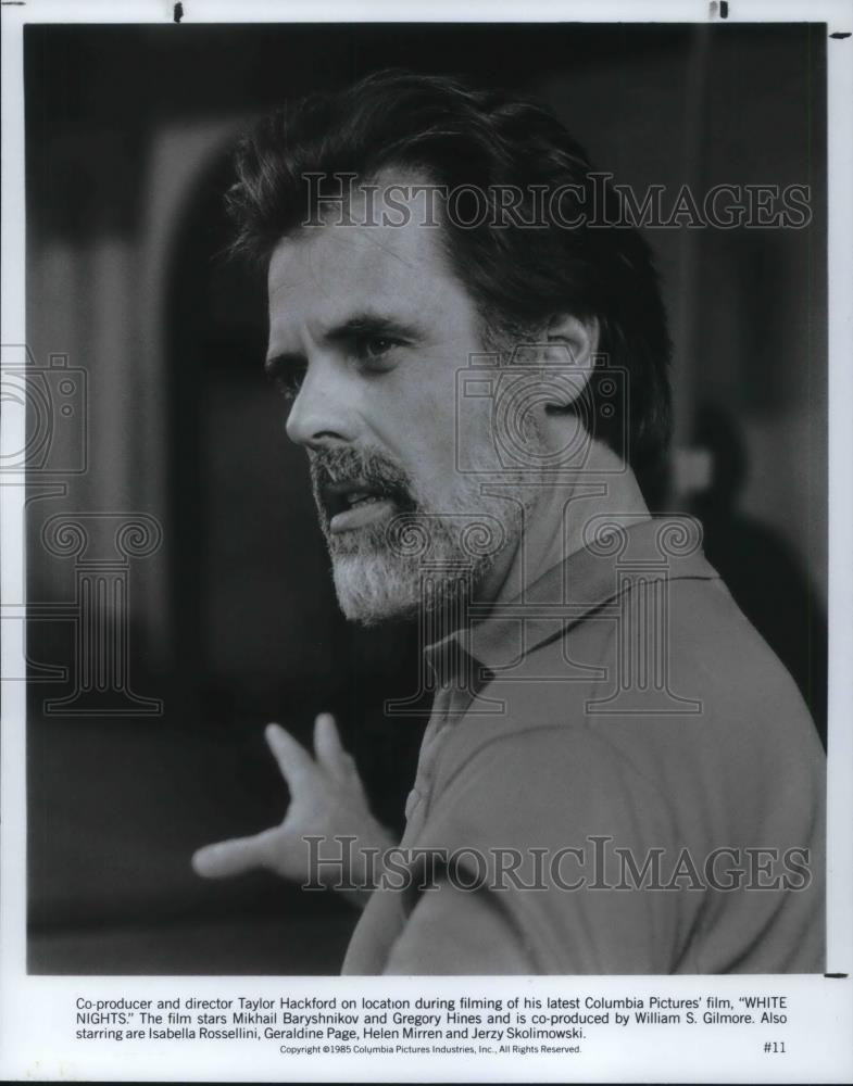 1986 Press Photo Tayler Hackford in White Nights - cvp17707 - Historic Images