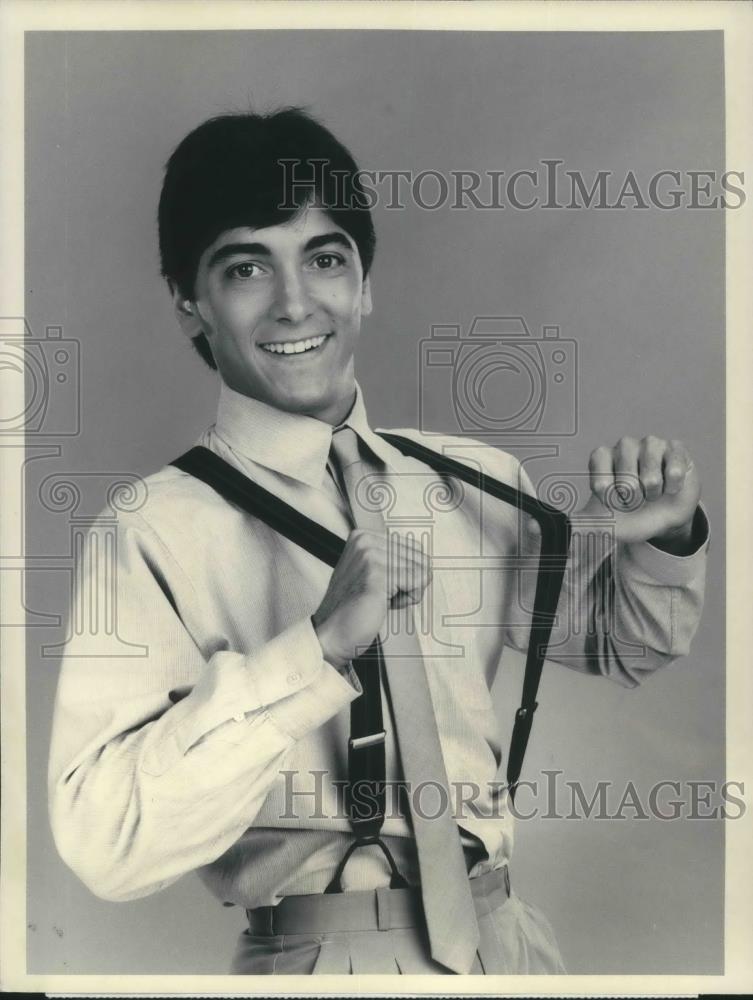1984 Press Photo Scott Baio stars in Charles in Charge TV Show - cvp09756 - Historic Images