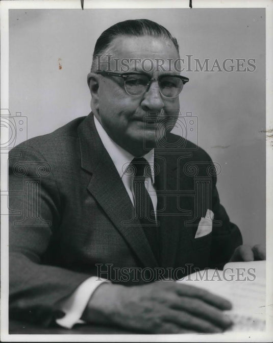 1975 Press Photo Joseph M Gallegher Basketball Assoc - cvp15543 - Historic Images