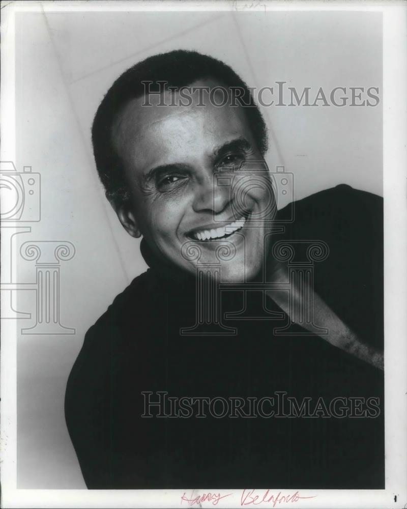 1981 Press Photo Harry Belafonte - cvp05247 - Historic Images