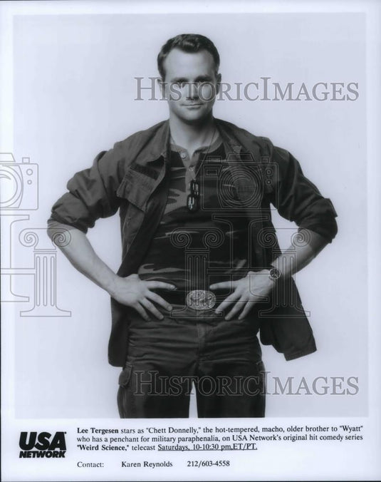 Press Photo Lee Tergesen as Chett Donnelly in Weird Science - cvp19691 - Historic Images