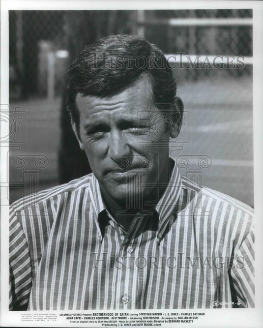 1974 Press Photo Charles Bateman in The Brotherhood of Satan - cvp05045 - Historic Images