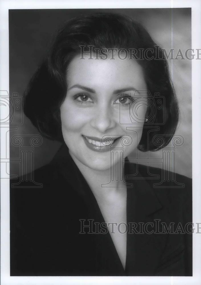 Press Photo Dr. Rose Gabriele Medical Reporter CBS 19 WOIO WAUB Ch. 43 - Historic Images