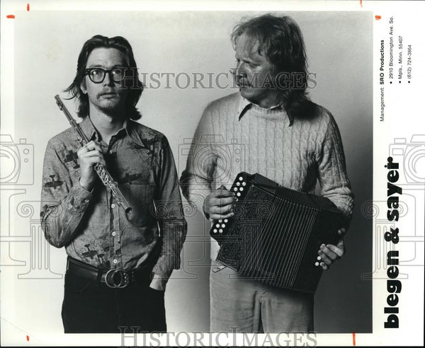 1976 Press Photo Dan Begen & Eric Sayer, Musicians - cvp00656 ...