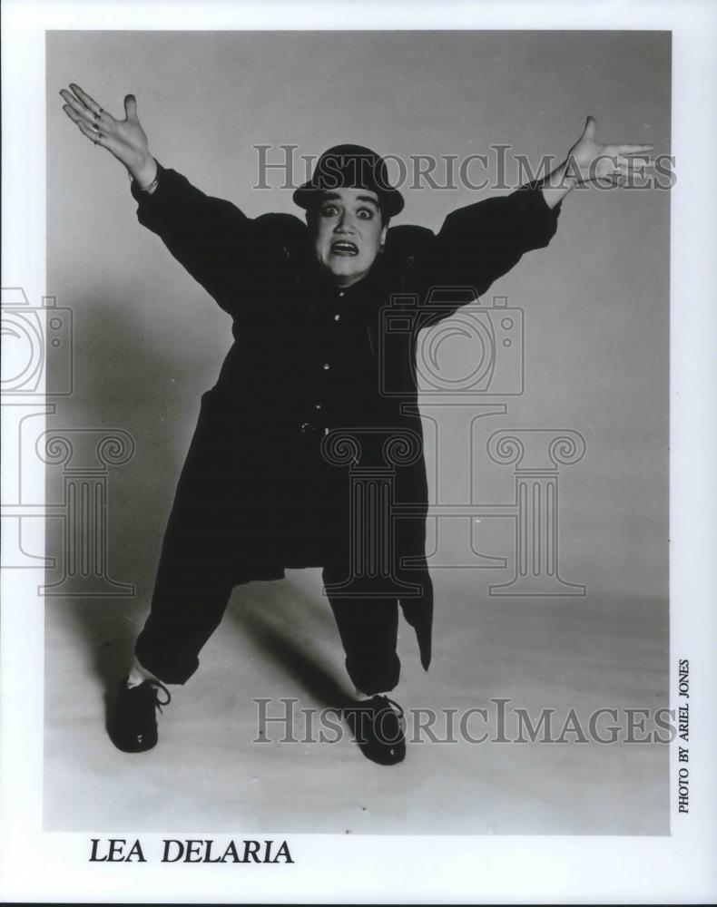 1992 Press Photo Lea Delaria Comedian Actress Jazz Musician - 790 - cvp03956 - Historic Images