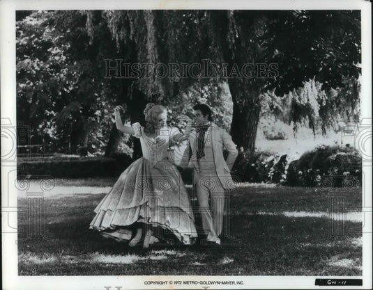 1972 Press Photo Mary Costa and Horst Buchholz star in The Great Waltz - Historic Images
