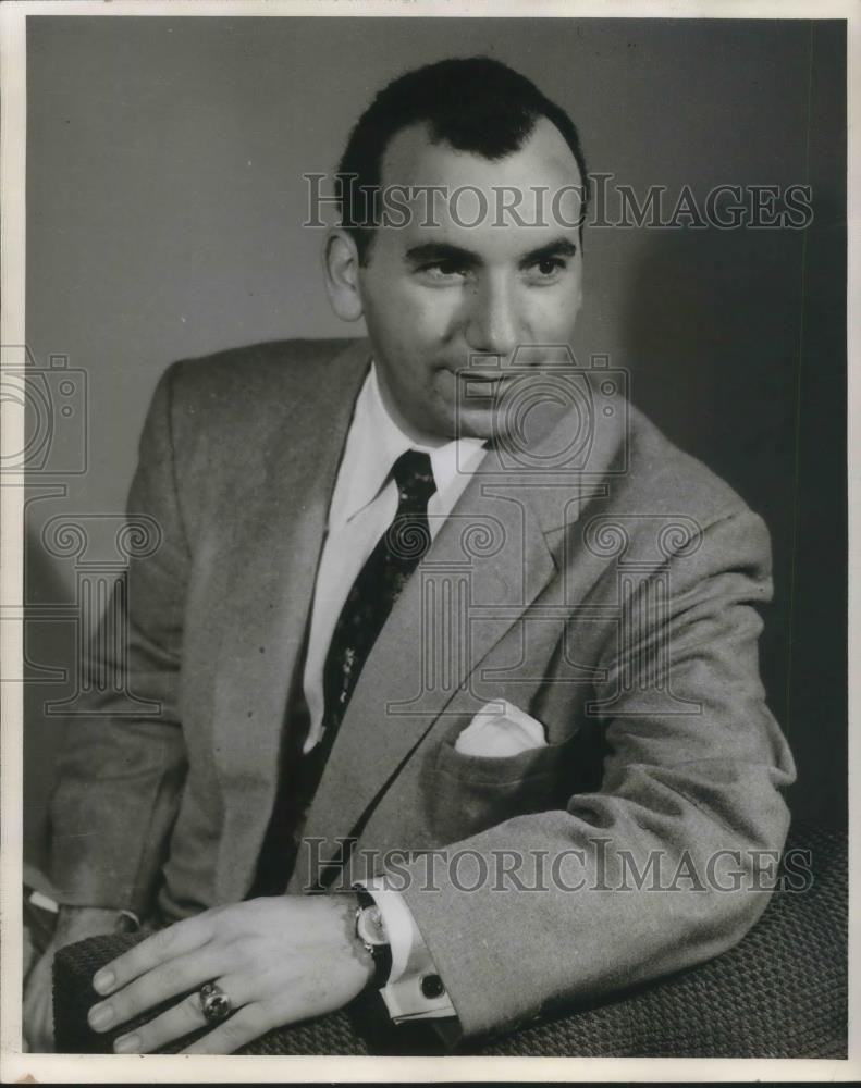 1957 Press Photo Lou Elgart Orchestra Leader - cvp04842 - Historic Images