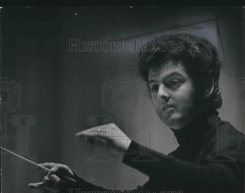 1972 Press Photo Daniel Barenboim Conductor Pianist - cvp03486 - Historic Images