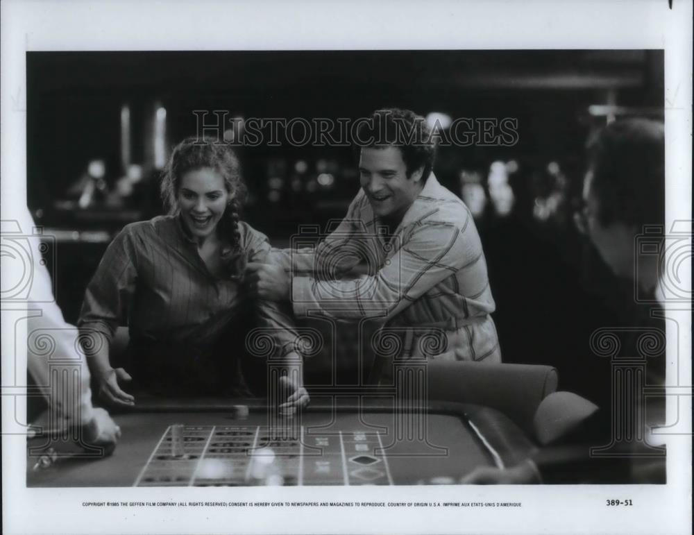 1985 Press Photo Julie Hagerty and Albert Brooks in Lost in America - cvp18579 - Historic Images
