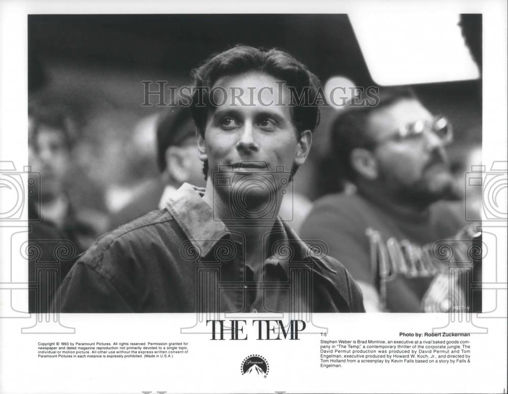 1994 Press Photo Stephen Weber as Brad Montroe in The Temp - cvp10070 - Historic Images