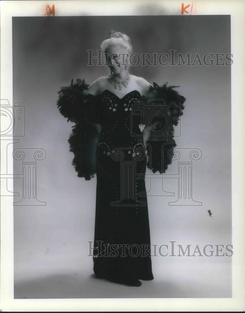 1978 Press Photo Bleeka Bartley Soprano in Gay 90&#39;s Nite - cvp05127 - Historic Images