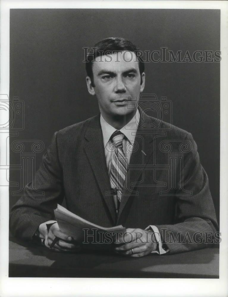 1987 Press Photo Sam Donaldson Capitol Hill Correspondent ABC News - cvp03841 - Historic Images