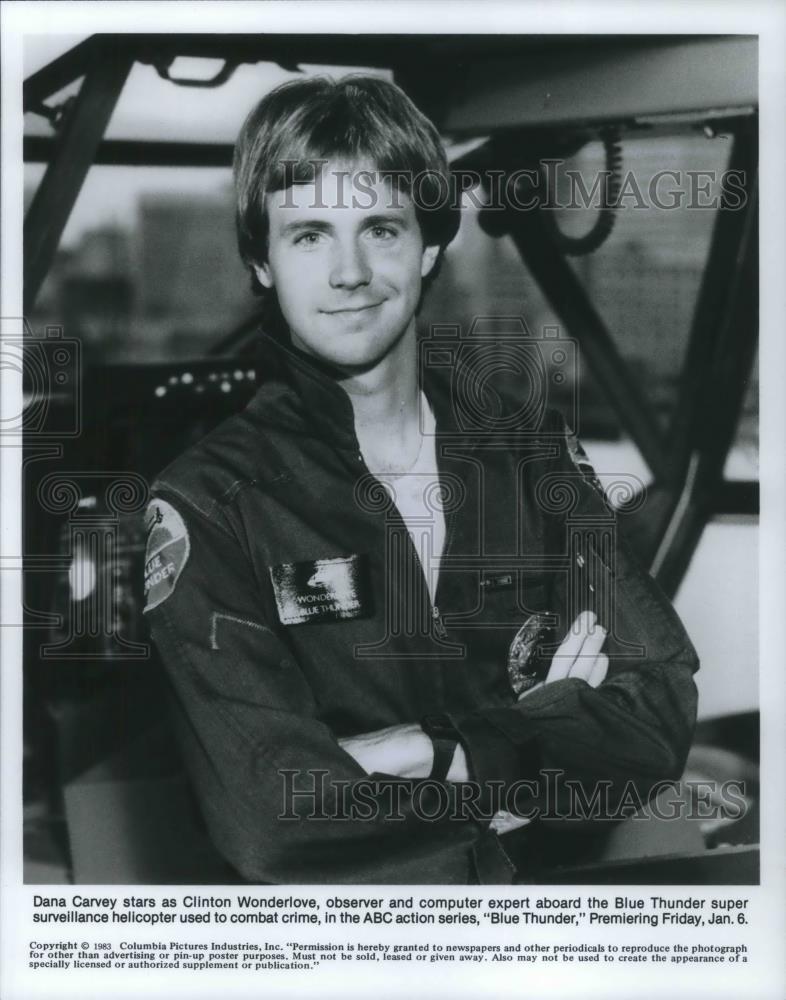 1983 Press Photo Dana Carvey in Blue Thunder - cvp08353 - Historic Images