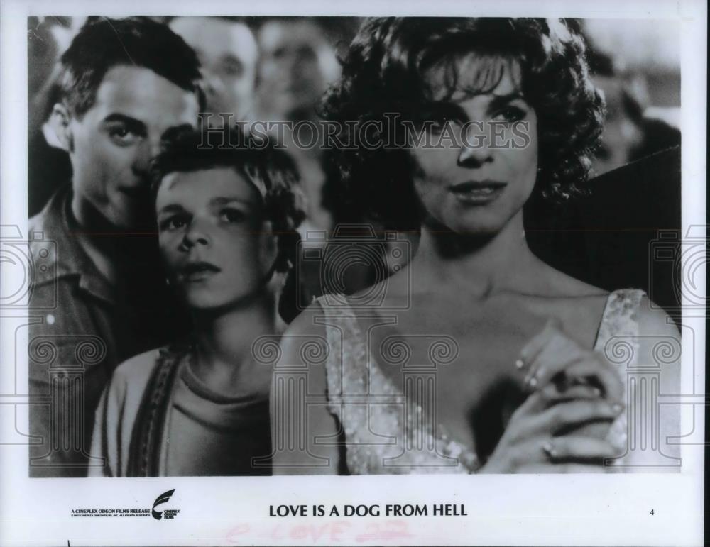 1989 Press Photo Movie Love is a Dog from Hell - cvp18613 - Historic Images